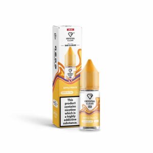 Crystal Clear Nic Salts E-Liquid Apple Peach | Guardian Vape Shop