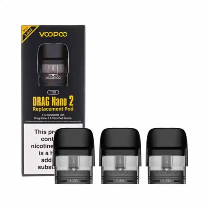 Voopoo Drag Nano 2 Pods Replacement 1-2ohm | Guardian Vape Shop