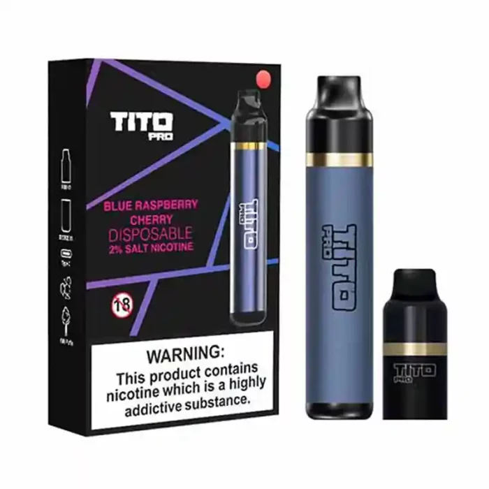Tito Pro Pod Kit Blue Raspberry Cherry | Guardian Vape Shop