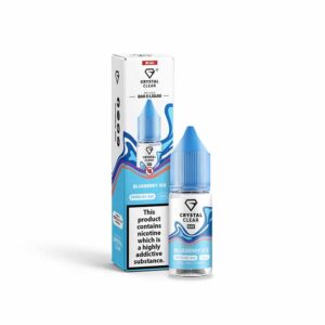 Crystal Clear Nic Salts E-Liquid Blueberry Ice | Guardian Vape Shop