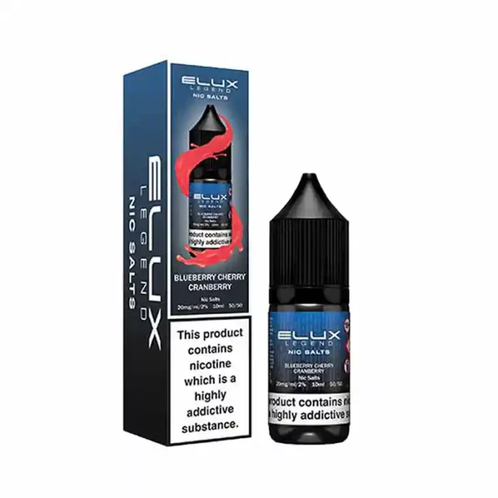 Elux Legend Nic Salts E-Liquid Blueberry Cherry Cranberry | Guardian Vape Shop