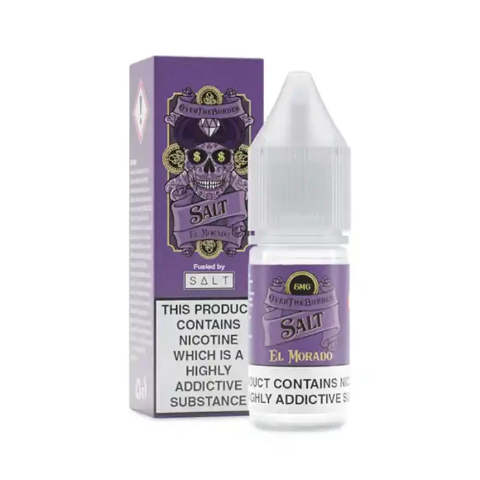 Over the Border Nic Salt E-Liquid El Morado | Guardian Vape Shop
