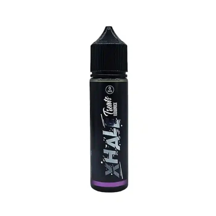 Xhale Treats Range Shortfill E-liquid Liquorice | Guardian Vape Shop