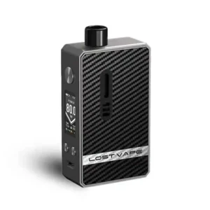 Lost Vape Gemini Hybrid Pod Mod Kit Gunmetal Carbon Fiber | Guardian Vape Shop