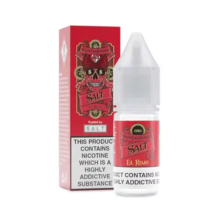 Over the Border Nic Salt E-Liquid El Rojo | Guardian Vape Shop