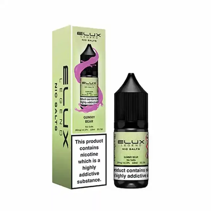 Elux Legend Nic Salts E-Liquid Gummy Bear | Guardian Vape Shop