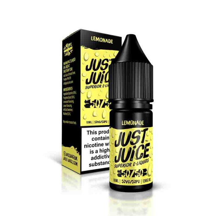 JUST JUICE Iconic Flavours RANGE 50/50