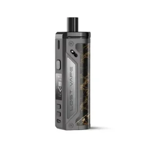 Lost Vape Thelema Pod Vape Kit Gunmetal Glossy Leather | Guardian Vape Shop