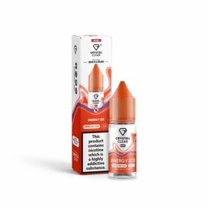 Crystal Clear Nic Salts E-Liquid Energy Ice | Guardian Vape Shop