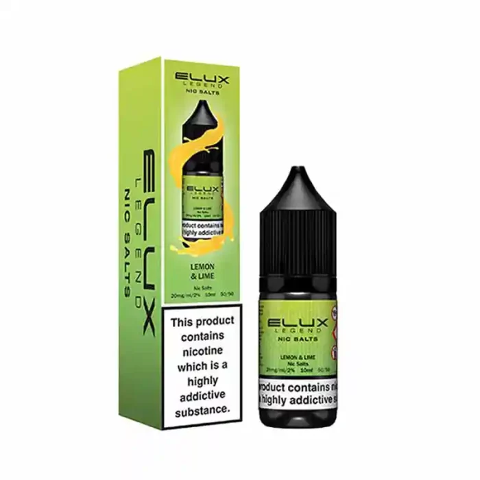 Elux Legend Nic Salts E-Liquid Lemon Lime | Guardian Vape Shop