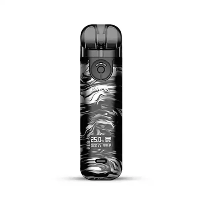 Smok Novo 4 Vape Pod Kits Fluid Black Grey | Guardian Vape Shop