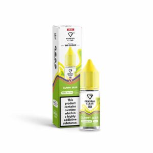 Crystal Clear Nic Salts E-Liquid Gummy Bear | Guardian Vape Shop
