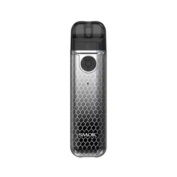 Smok Novo 4 Mini Vape Pod Kits Silver Black Cobra | Guardian Vape Shop