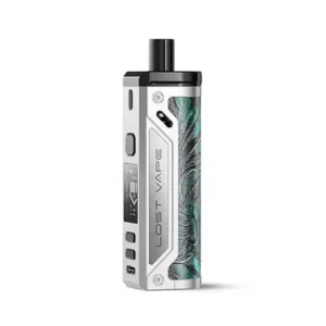 Lost Vape Thelema Pod Vape Kit Stainless Ukiran Leather | Guardian Vape Shop
