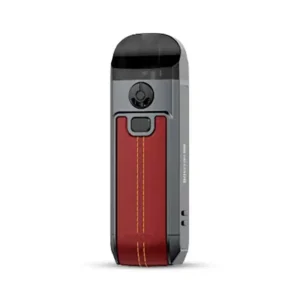 Smok Nord 4 Pod Vape Kit Red Leather | Guardian Vape Shop