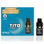 Tito Pro Pods Vape Prefilled Replacement Cherry Blueberry Cranberry | Guardian Vape Shop