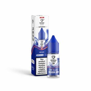 Crystal Clear Nic Salts E-Liquid Mr Blue | Guardian Vape Shop