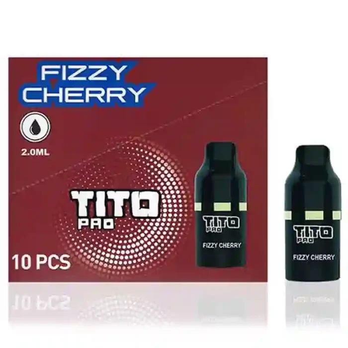 Tito Pro Pods Vape Prefilled Replacement Fizzy Cherry | Guardian Vape Shop