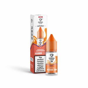 Crystal Clear Nic Salts E-Liquid Pineapple Peach Mango | Guardian Vape Shop