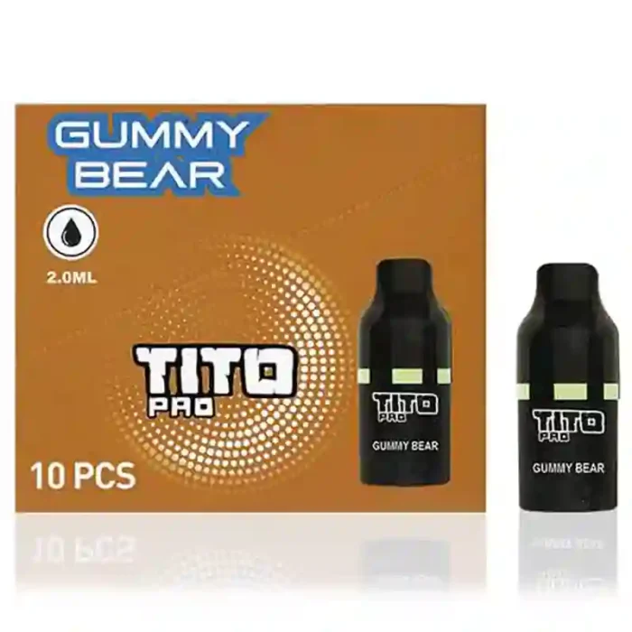 Tito Pro Pods Vape Prefilled Replacement Gummy Bear | Guardian Vape Shop