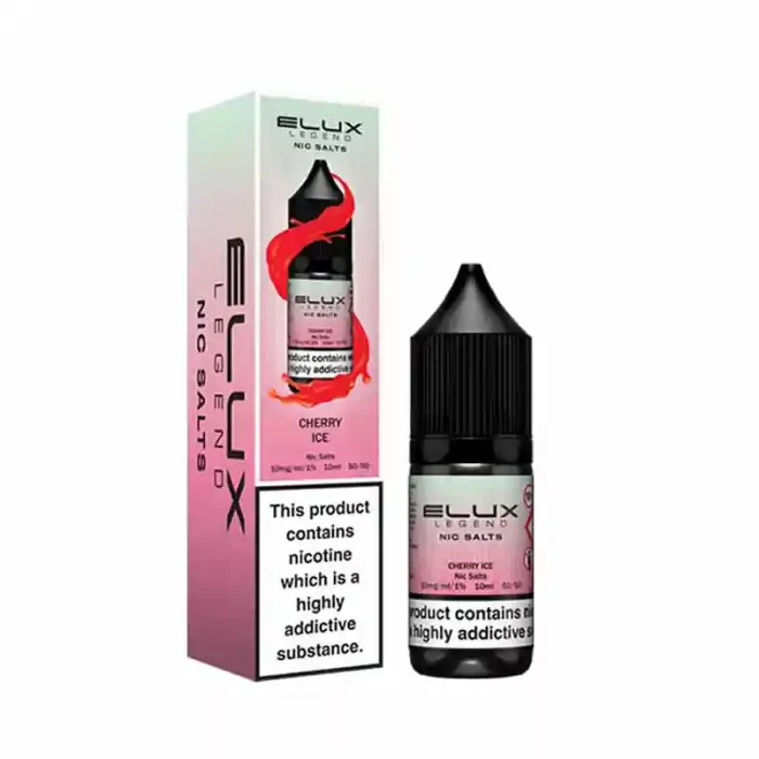 Elux Legend Nic Salts E-Liquid Cherry Ice | Guardian Vape Shop