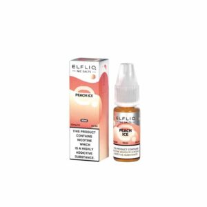 Elf Bar ElfLiq Nic Salts Peach-Ice | Guardian Vape Shop