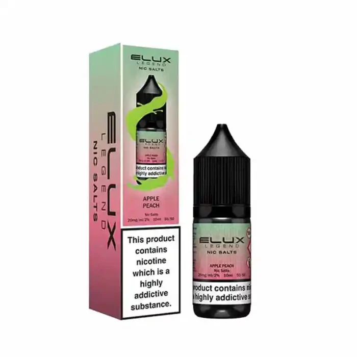 Elux Legend Nic Salts E-Liquid Apple Peach | Guardian Vape Shop