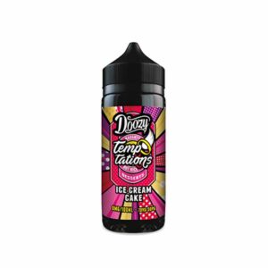 Doozy Temptations Range Shortfill E-liquid Ice-Cream-Cake | Guardian Vape Shop