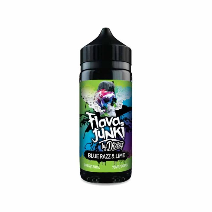 Flava Junki E liquid Blue-Razz-Lime | Guardian Vape Shop