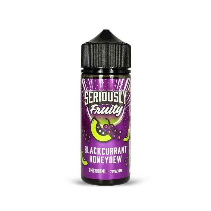 Seriously Fruity Vape Juice Blackcurrant Honeydew | Guardian Vape Shop