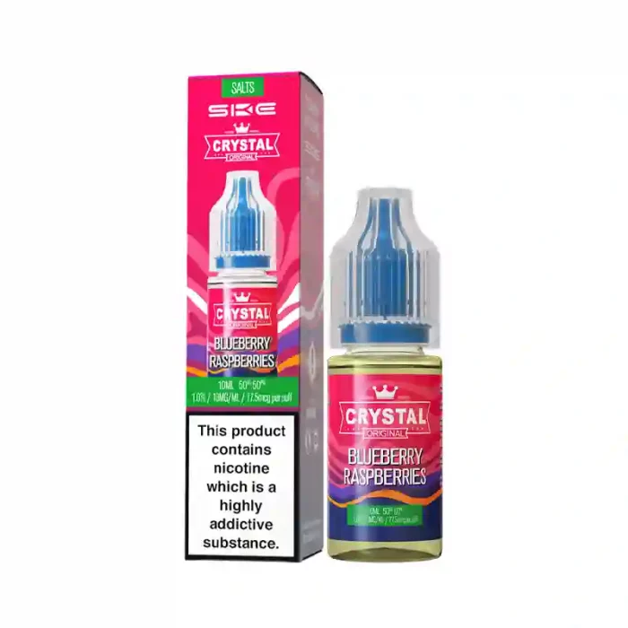 SKE Crystal Nic Salt E-Liquids Blueberry Raspberries | Guardian Vape Shop