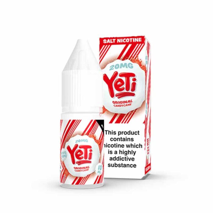 YeTi Candy Cane Range Nic Salt E-Liquids | Guardian Vape Shop