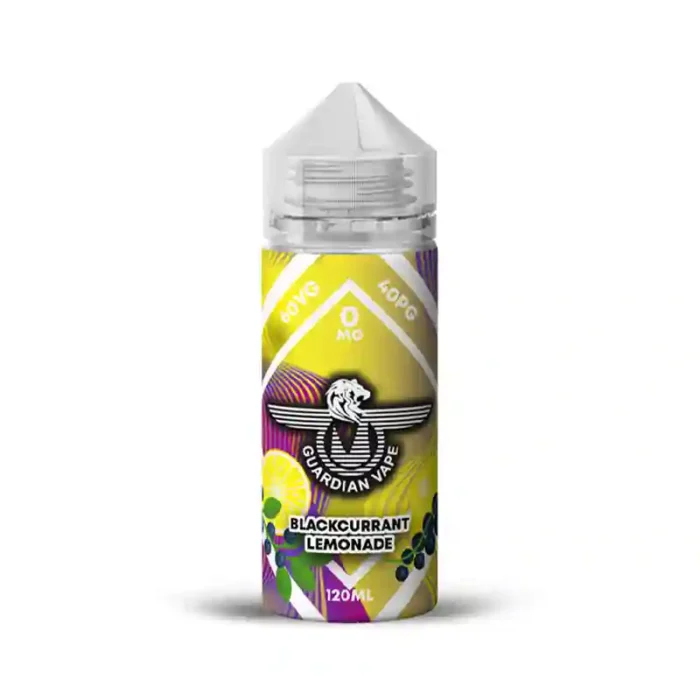 Guardian Vape Shortfill 60% VG E-liquid Blackcurrant Lemonade | Guardian Vape Shop