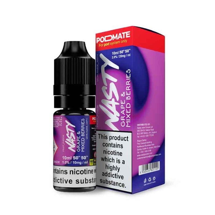 Nasty Juice PodMate Range Nic Salt E-Liquids | Guardian Vape Shop