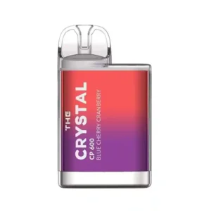 The Crystal CP600 Disposable Vape 600 Puff Blue Cherry Cranberry | Guardian Vape Shop