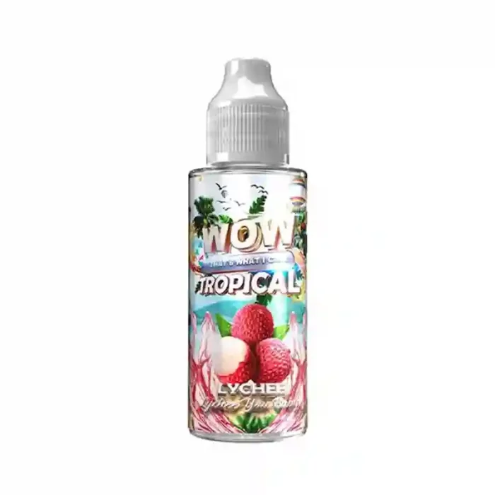 Wow Tropical Range Shortfill E-liquid Lychee | Guardian Vape Shop
