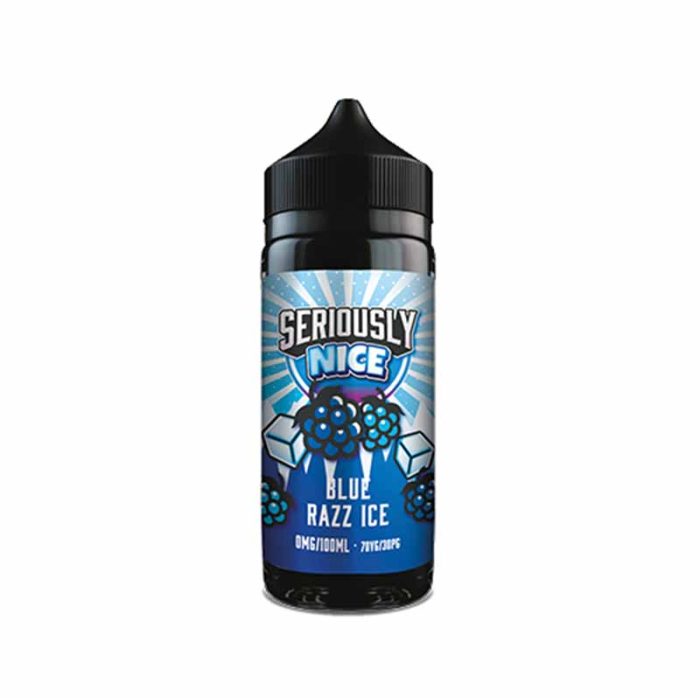 Seriously NICE Vape Juice E-liquid Blue-Razz- Ice | Guardian Vape Shop