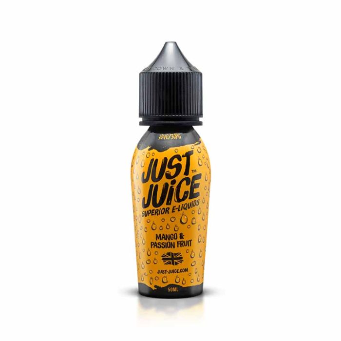 JUST JUICE Iconic Flavours Range Shortfill E-liquid | Guardian Vape Shop