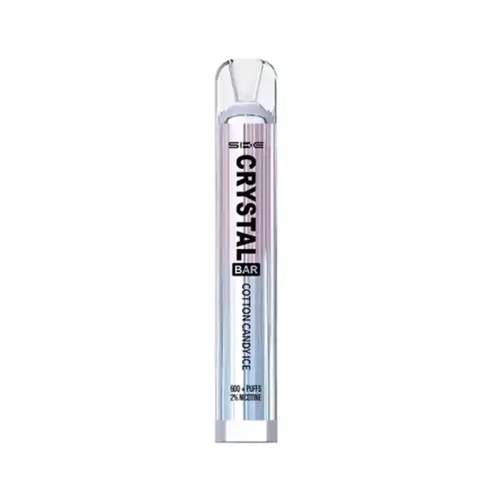 SKE Crystal Disposable Vape 600 Puff Cotton Candy Ice | Guardian Vape Shop