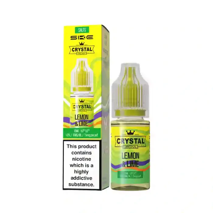 SKE Crystal Nic Salt E-Liquids Lemon Lime | Guardian Vape Shop