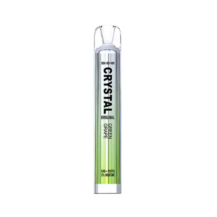 SKE Crystal Disposable Vape 600 Puff Green Grape | Guardian Vape Shop