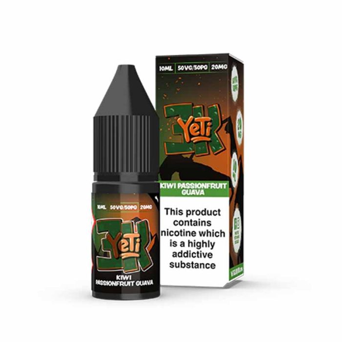 YeTi 3K Range Nic Salt E-Liquids | Guardian Vape Shop