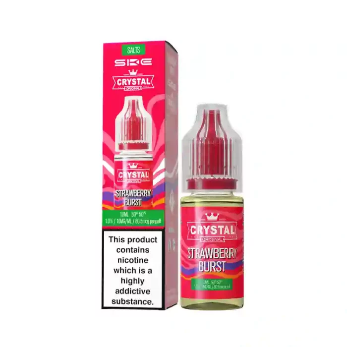 SKE Crystal Nic Salt E-Liquids Strawberry Burst | Guardian Vape Shop