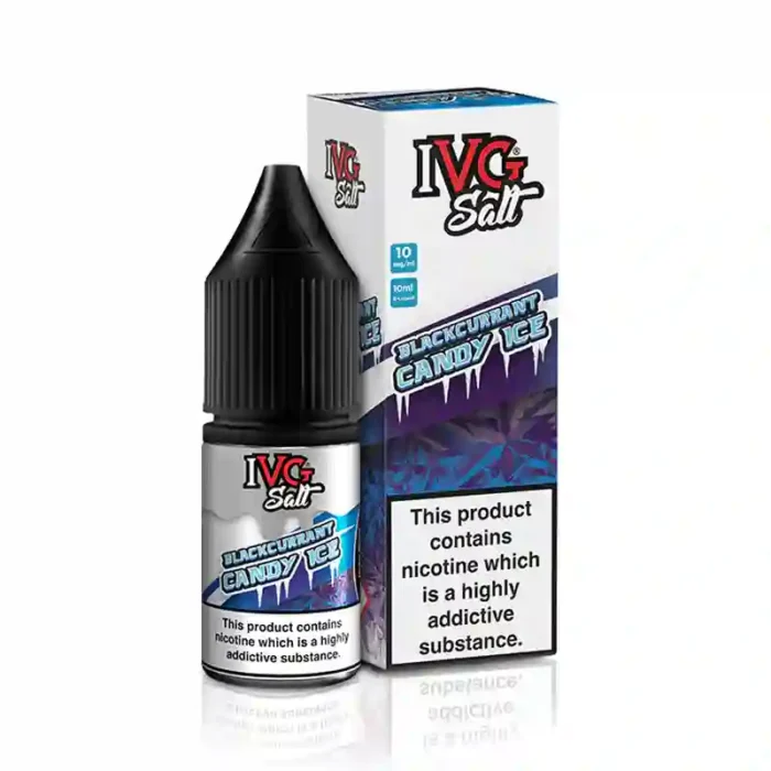 IVG Nic Salt E-Liquids Blackcurrant Candy Ice | Guardian Vape Shop