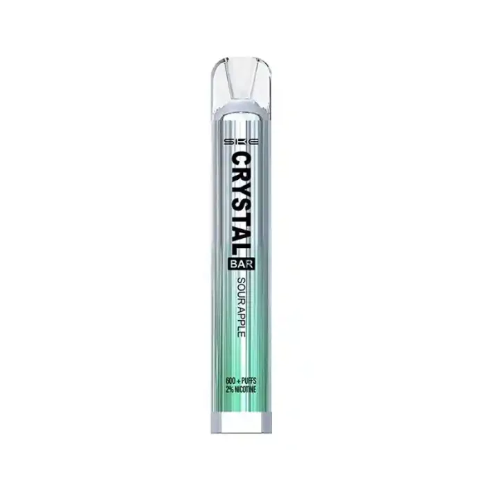 SKE Crystal Disposable Vape 600 Puff Sour Apple | Guardian Vape Shop