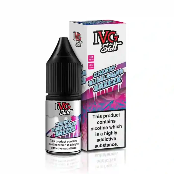 IVG Nic Salt E-Liquids Cherry Bubblegum Breeze | Guardian Vape Shop
