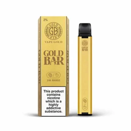 Gold Bar Disposable Vape 600 Puff | Guardian Vape Shop