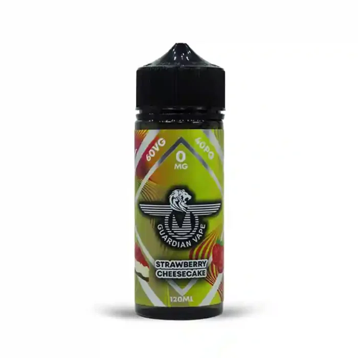 Guardian Vape Shortfill 60% VG E-liquid Strawberry Cheesecake | Guardian Vape Shop