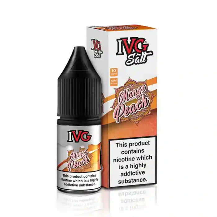 IVG Nic Salt E-Liquids Mango Peach | Guardian Vape Shop