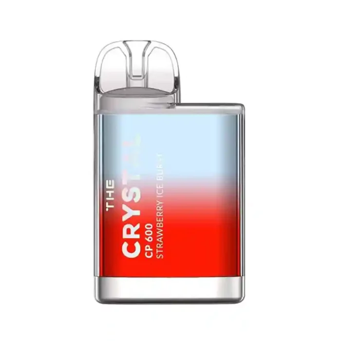 The Crystal CP600 Disposable Vape 600 Puff Strawberry Ice Burst | Guardian Vape Shop
